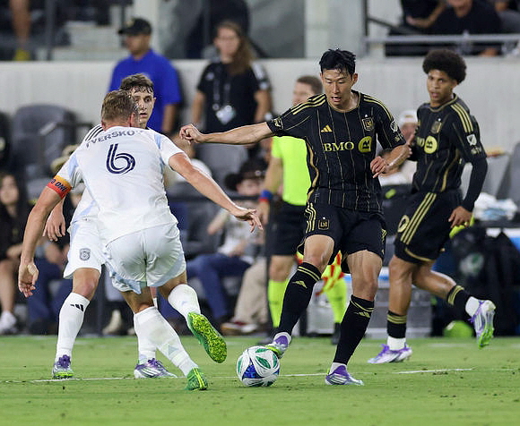 손흥민, 샌디에이고 홈 데뷔전 공격 포인트 실패. 사진: ⓒAP/뉴시스