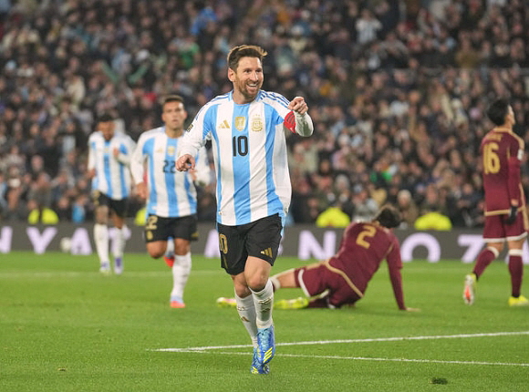 메시, 나이가 걸리지만 월드컵이 다가온 것으로 동기부여. ⓒAP/뉴시스