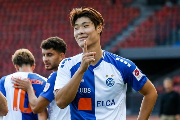 이영준, PK로 2025-2026시즌 첫 득점. ⓒ그라스호퍼 클럽 취리히 소셜 미디어