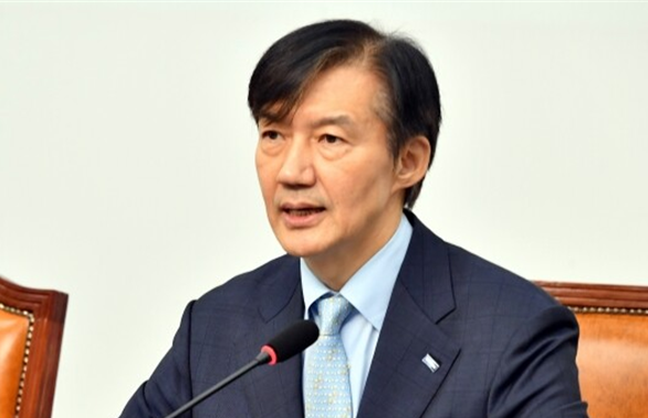 조국 조국혁신당 비상대책위원장이 지난 22일 국회에서 열린 비대위 회의에서 모두발언을 하고 있다. 사진 / 오훈 기자