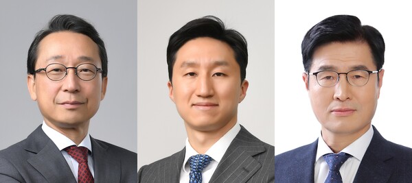 HD현대그룹이 사장단 인사를 발표했다. 조영철 HD현대 부회장, 정기선 HD현대 회장, 이상균 HD현대중공업 부회장(사진 순서 좌에서 우로) ⓒHD현대