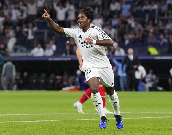 엔드릭, 내년 1월 리옹 임대 근접. ⓒAP